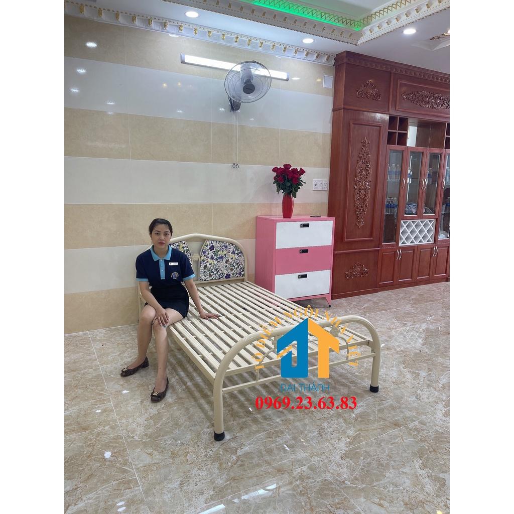Giường sắt đơn ngang 1m đại thành