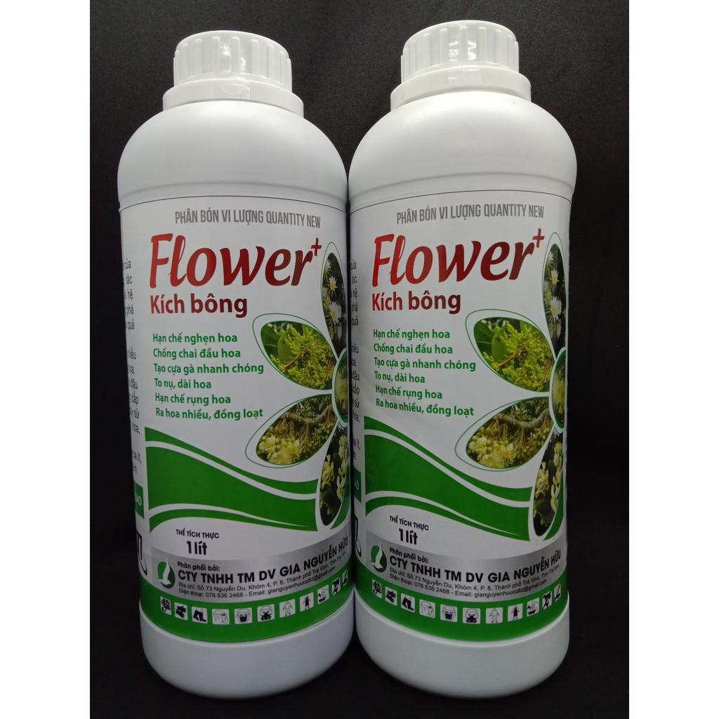 FLOWER DƯỠNG BÔNG 1L- Phân bón vi lượng giúp cây ra hoa nhanh,đồng loạt.