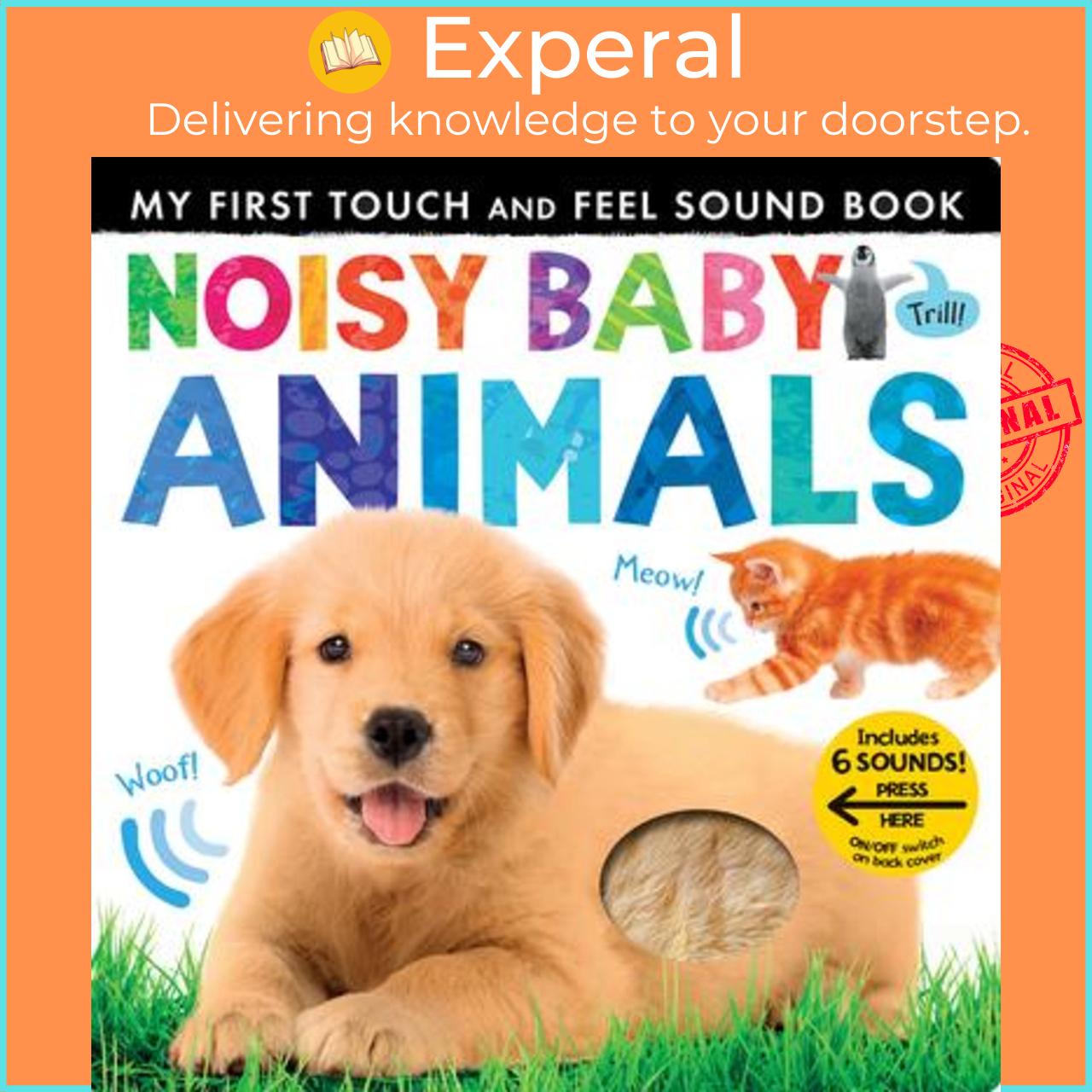 Sách - Noisy Baby Animals by Patricia Hegarty