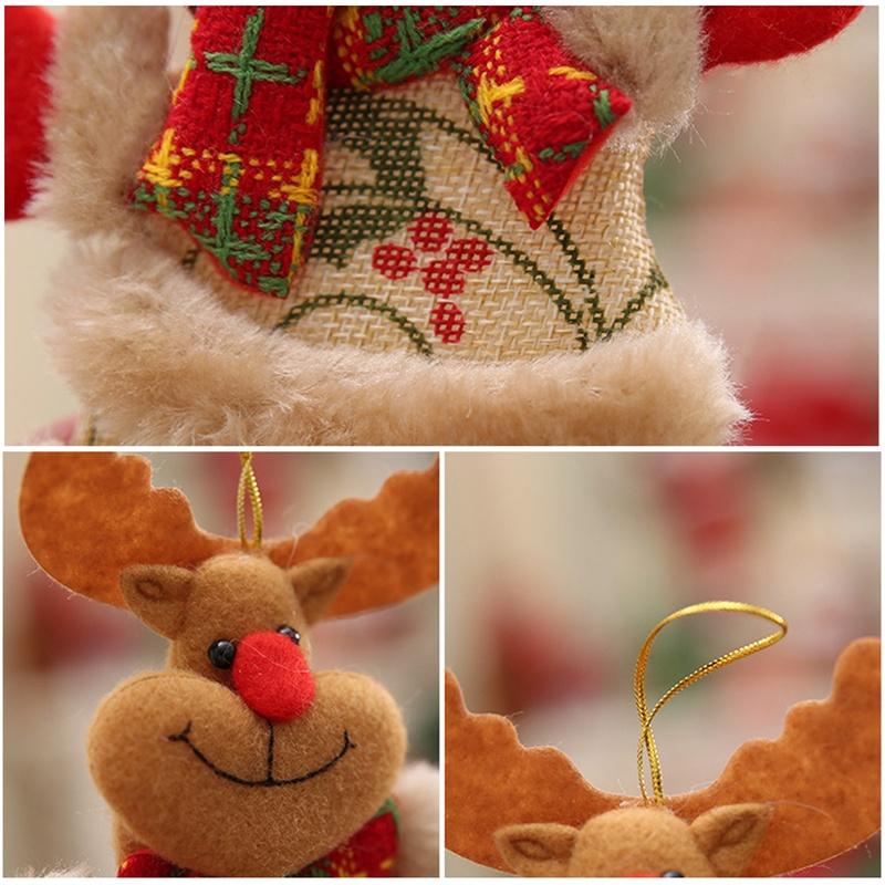 Tmdbyx Búp Bê Treo Trang Trí Cây Thông Giáng Sinh / Năm Mới Diy