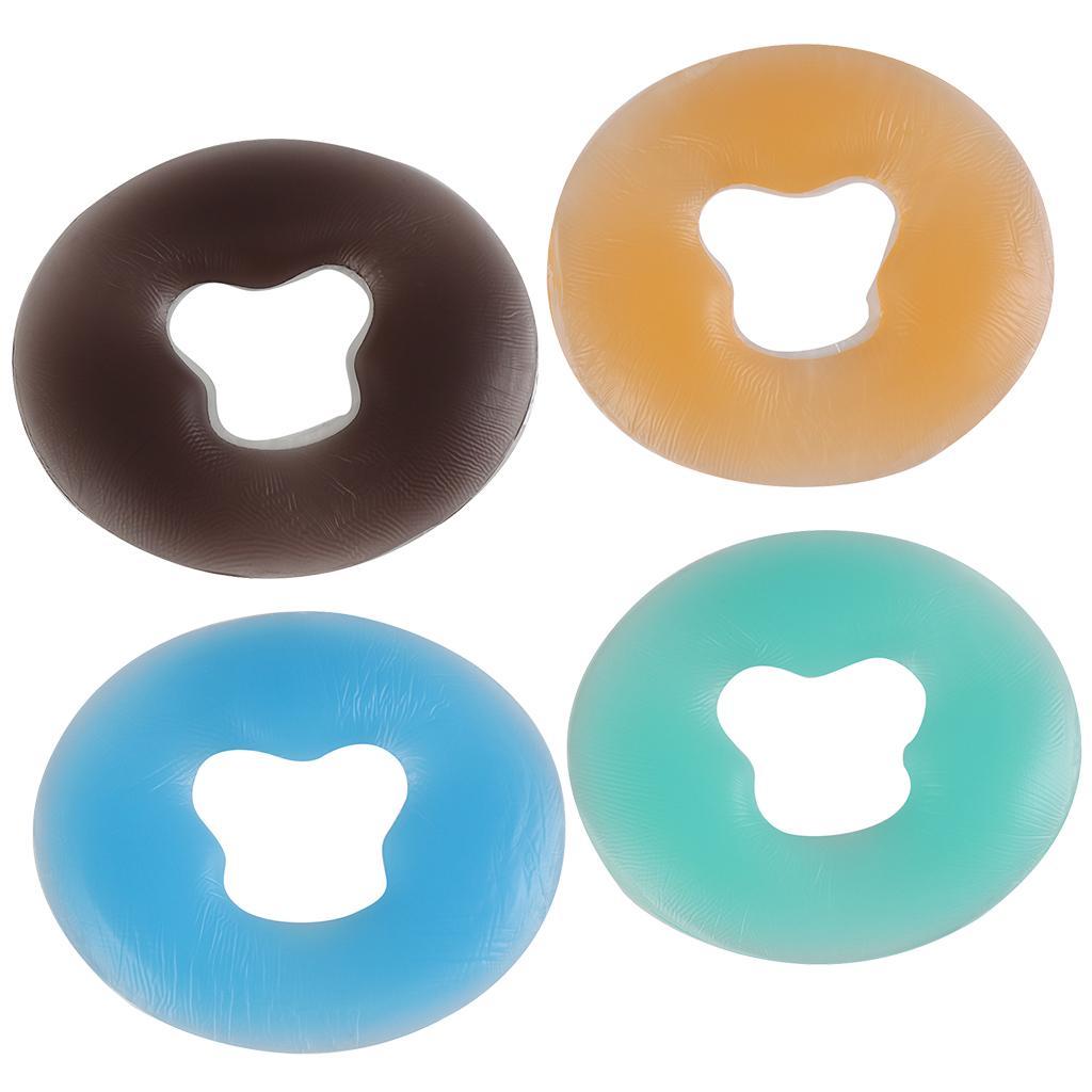 Massage Silicone Spa Headrest Pillow Round