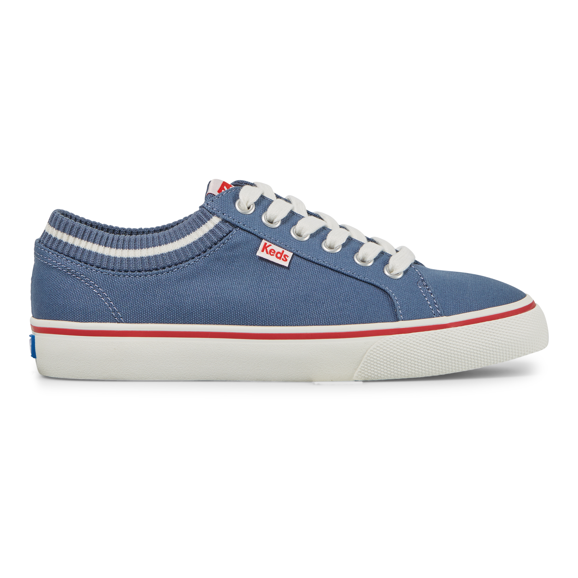 Giày Thể Thao Keds Nữ- Jump Kick Canvas Jump Kick Rib Knit Collar Navy/White- KD066427