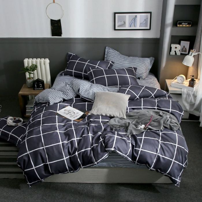Bộ chăn ga gối Cotton cao cấp 1m6x2m THC133