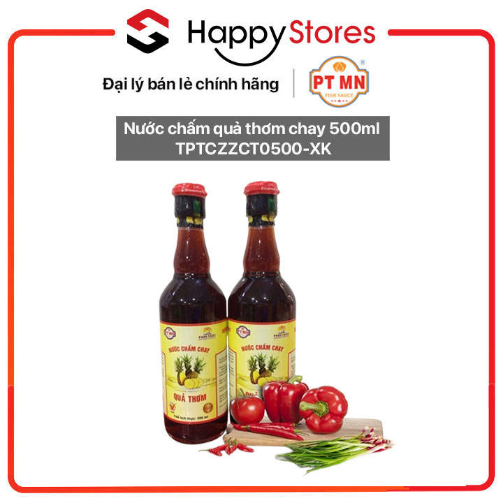 Nước chấm quả thơm chay 500ml TPTCZZCT0500-XK - Hàng chính hãng