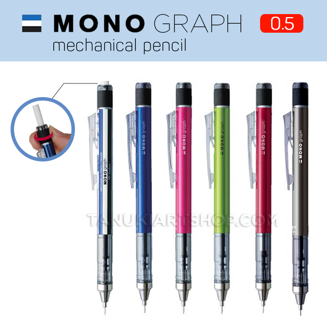 Bút Chì  Kim Lắc Tombow MoNo Grap Ngòi 0.5mm-Chọn Mẫu