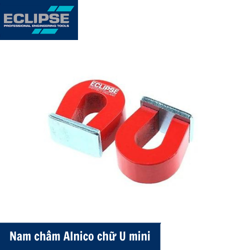 Nam châm Alnico chữ U mini lực hút 4kg Eclipse E803