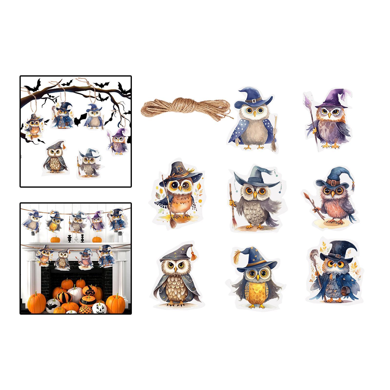 Halloween Banner Paper Halloween Party Supplies for Front Door Wall Backdrop