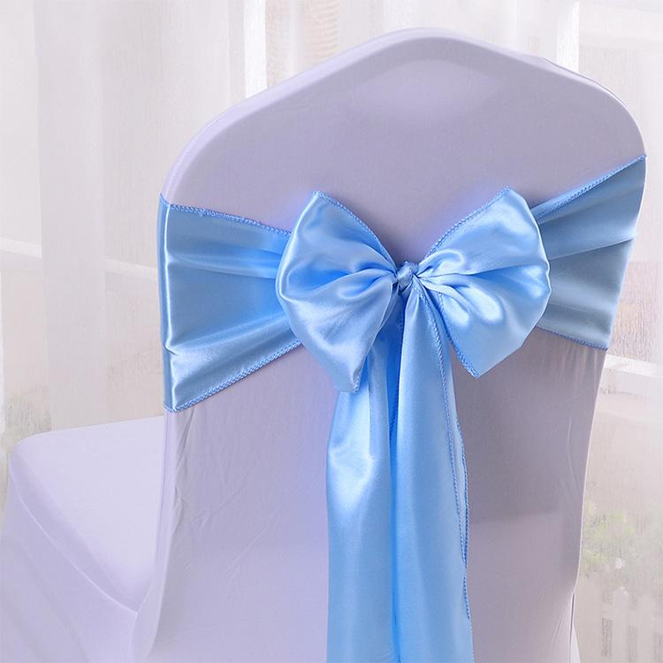 10 cái ghế trang trí satin sashes nơ được thiết kế cho sự kiện đám cưới tiệc trang trí nhà bếp tại nhà