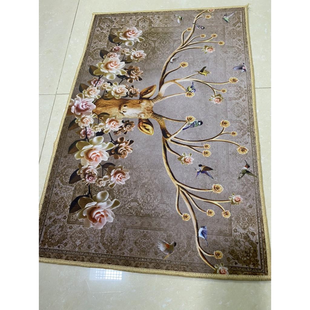 Thảm Lau Chân 3D Chống Trơn Trượt 40x60CM