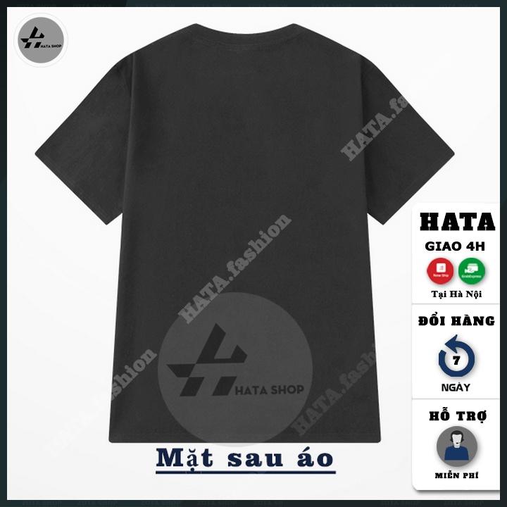 Áo Thun Unisex Nam Nữ, Áo Phông Phom Rộng HATA Fashion Vải Cotton in hình siêu ngầu mã ZQ25