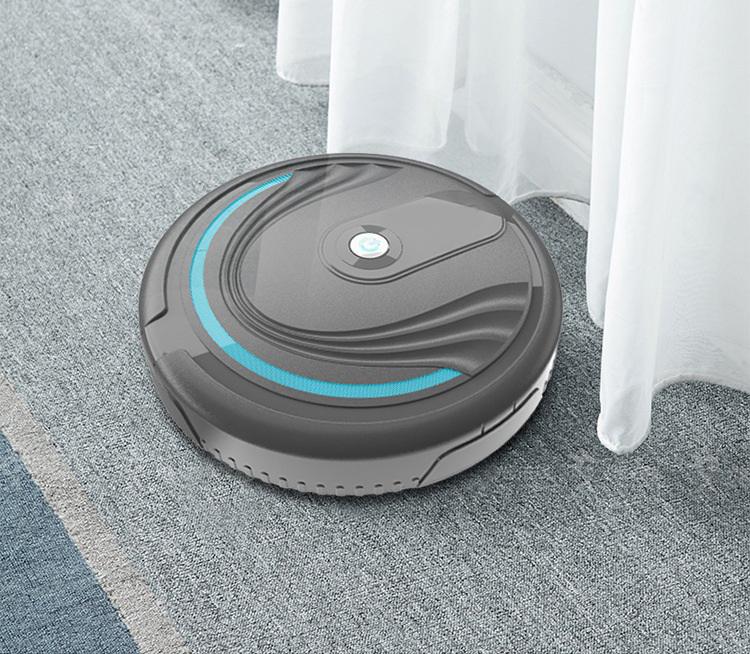 Robot Lau Nhà Thông Minh Không Dây, Tự Động Lau Sàn Và Hút Bụi Tiện Lợi - Hàng Chất Lượng