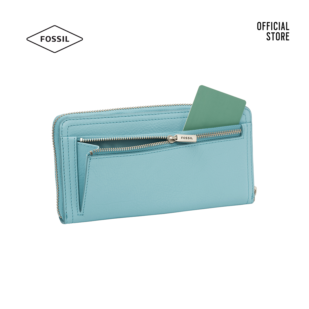 Ví nữ Fossil Logan Clutch SL7831441 - xanh dương