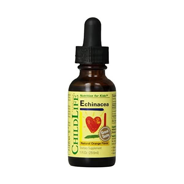 ChildLife Essentials Echinacea for Infants, Babys, Kids, Toddlers, Children, and Teens, Glass Bottle, 1-Ounce
