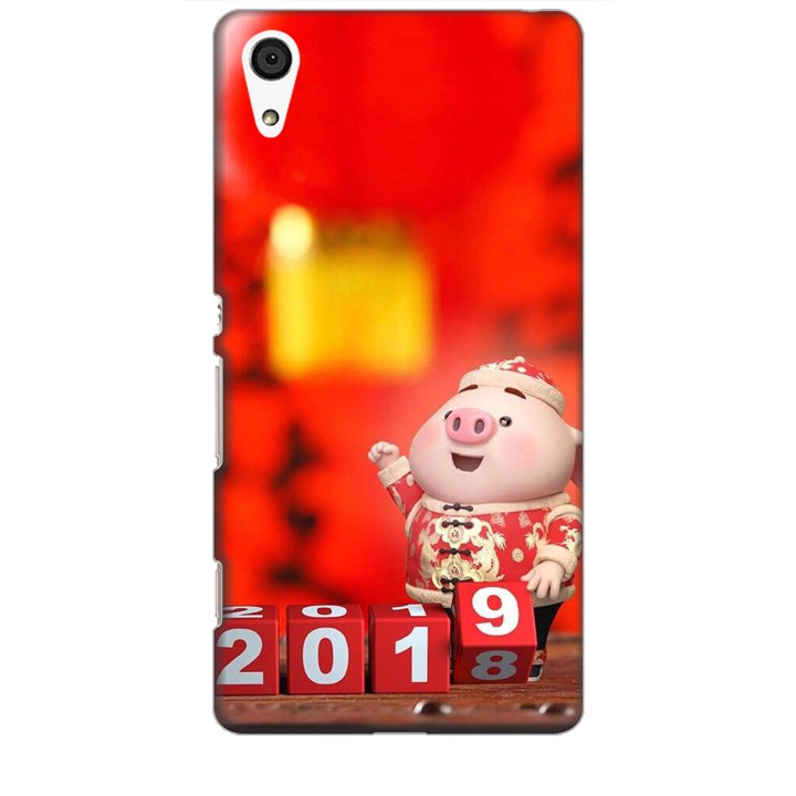 Ốp lưng dành cho điện thoại SONY Z4 Heo Chúc Mừng Năm Mới