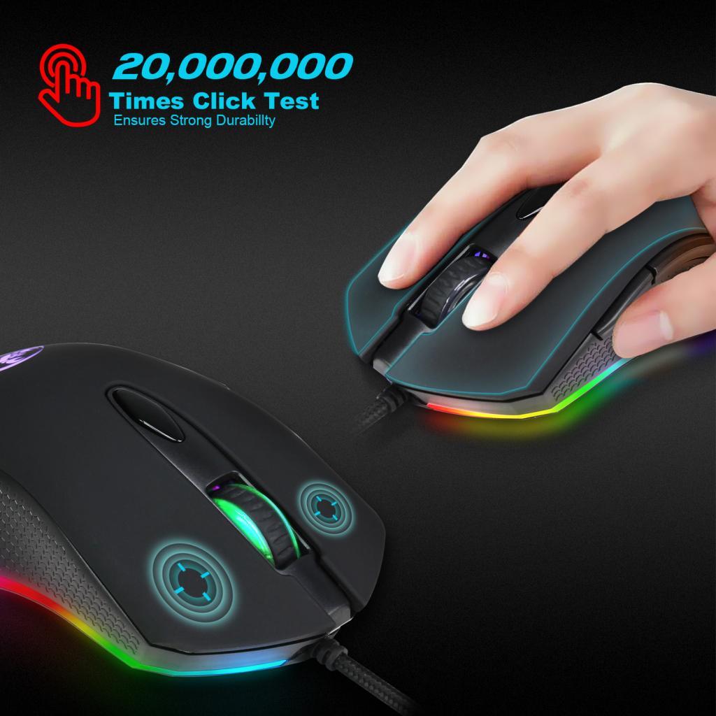 Professional 6Button USB Wired Gaming Mouse Laptop Mice Ergonomics