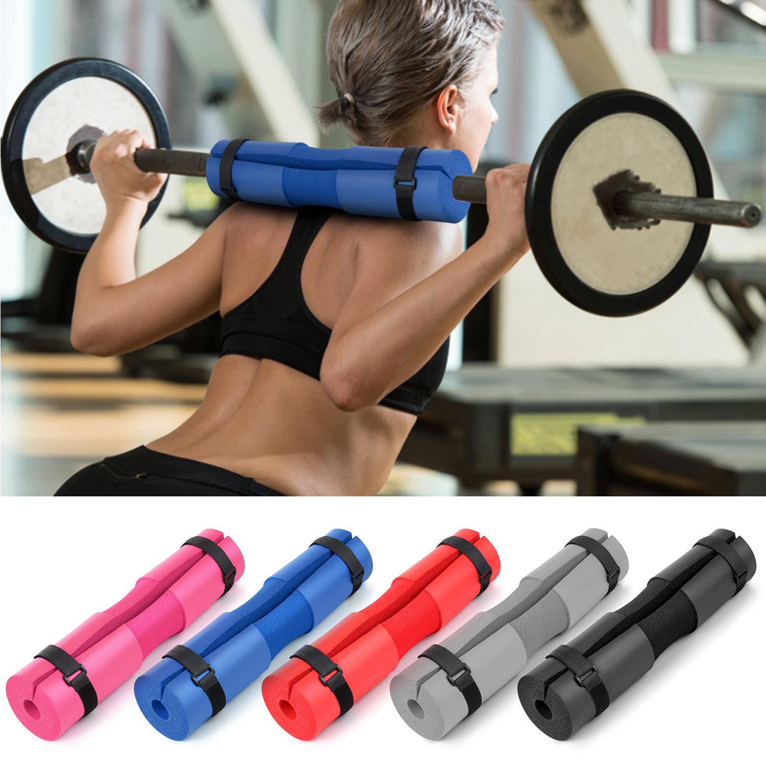 Đệm Bảo Vệ Cổ / Vai Hỗ Trợ Nâng Tạ Tập Squat