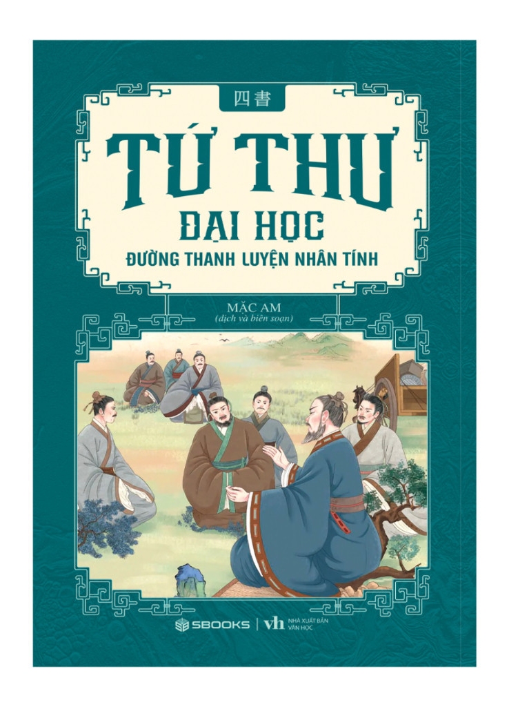 Combo 4 Cuốn Tứ Thư: Đại Học + Luận Ngữ + Trung Dung + Mạnh Tử (Sbooks)