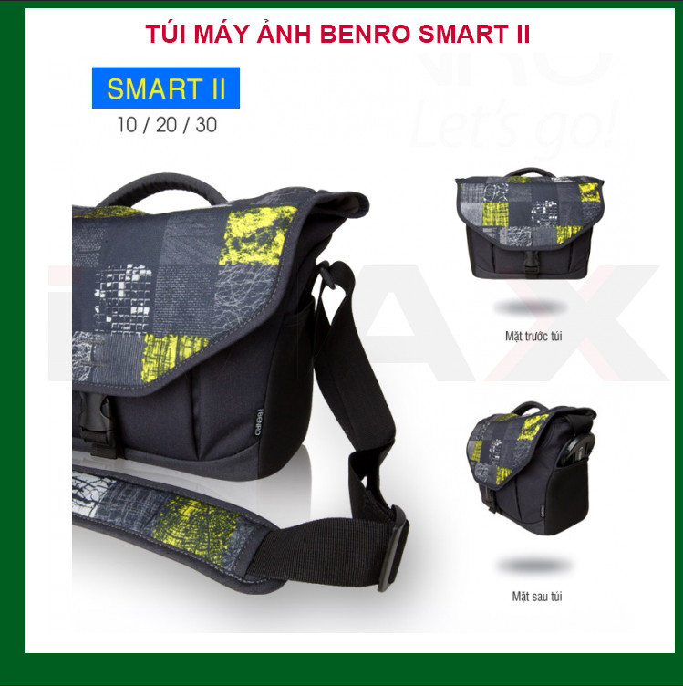 TÚI MÁY ẢNH BENRO SMART II 10/20/ 30 - HÀNG CHÍNH HÃNG