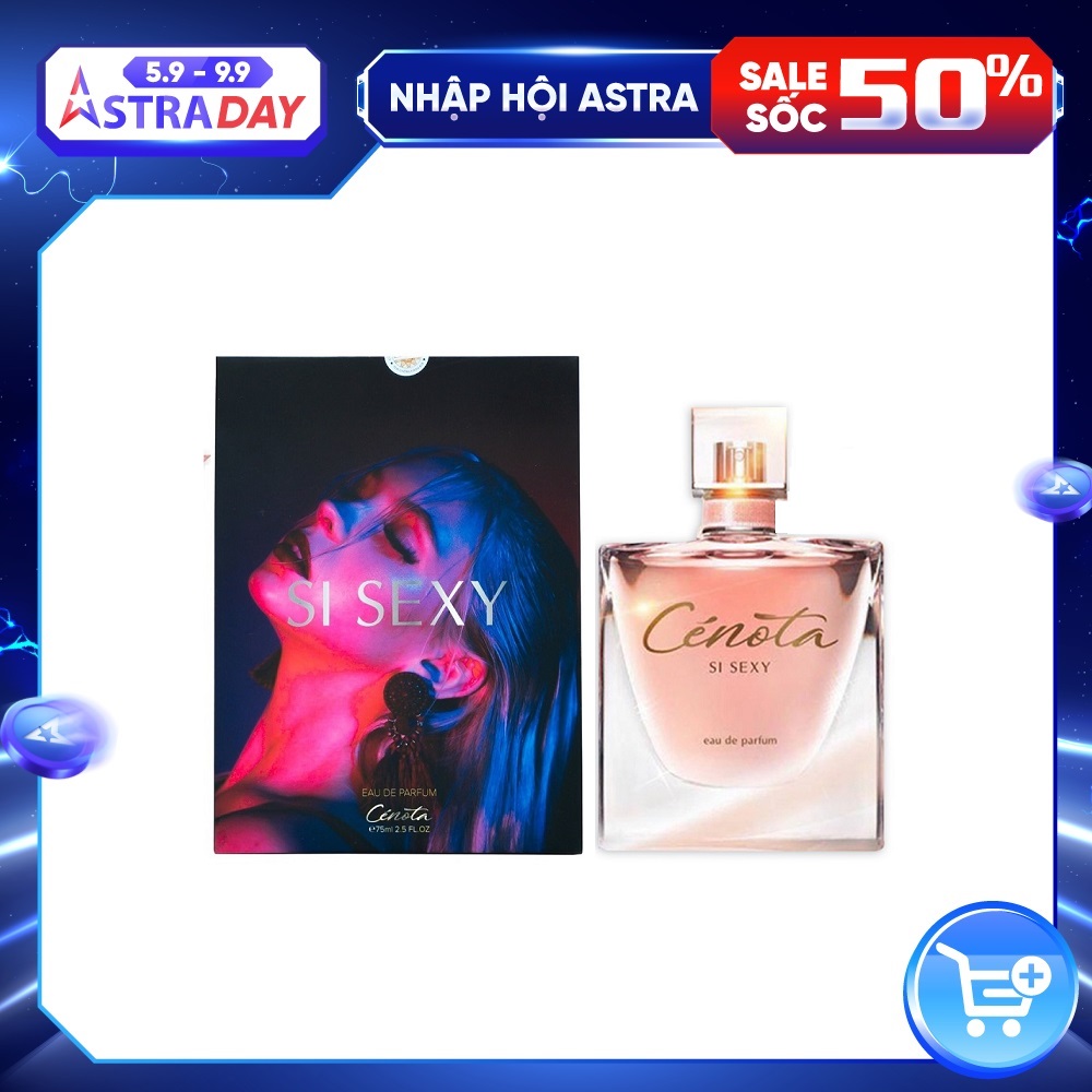 Nước hoa nữ Cenota SI SEXY 75ml Cá Tính - Gợi Cảm - Cuốn hút từng phút giây