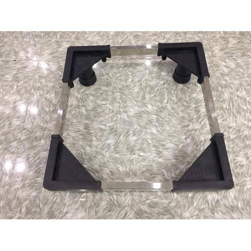 Kệ chân để máy giặt tủ lạnh inox đa năng