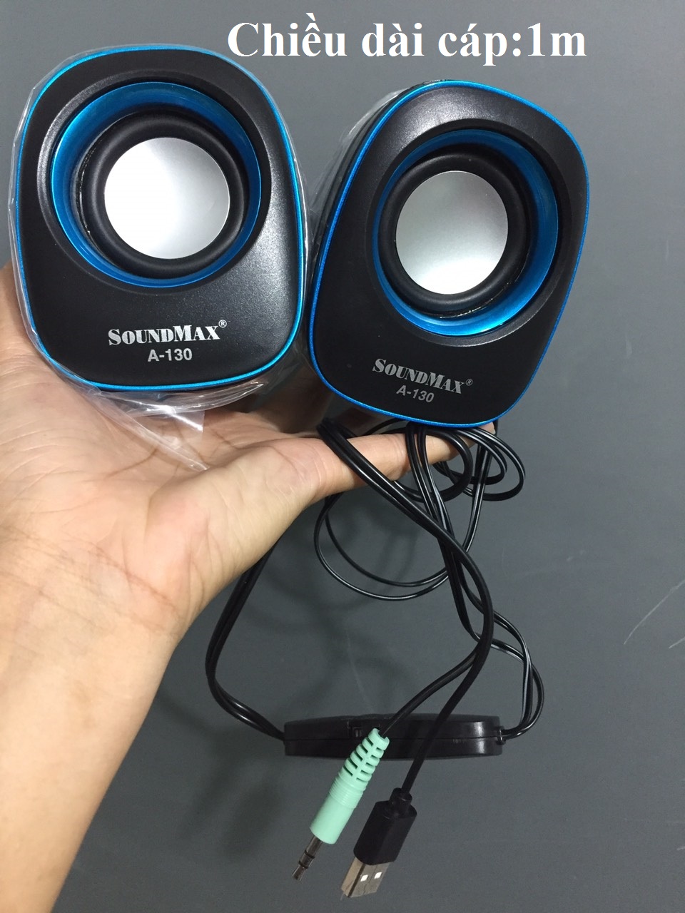 Loa máy tính SOUNDMAX A 130 m- Hàng chính hãng