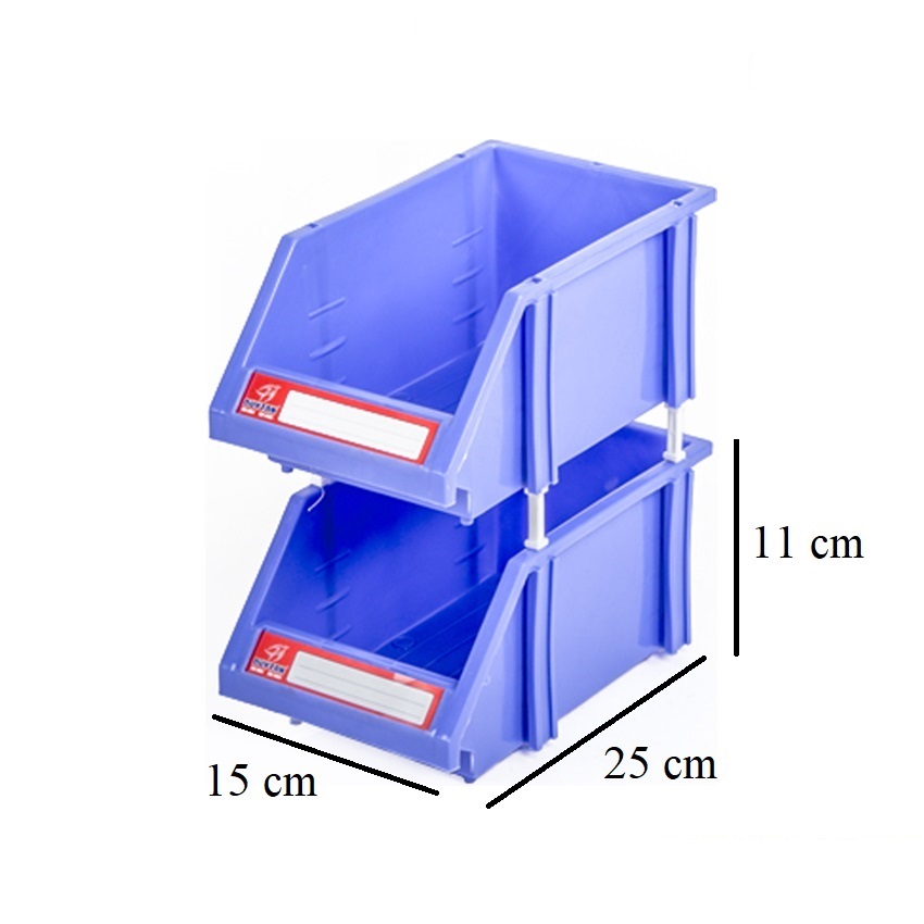 Combo 10 Cặp Kệ Dụng Cụ Trung Duy Tân - Kệ nhựa đựng ốc vít, hàng hóa, đa năng, giúp sắp xếp gọn gàng đồ đạc