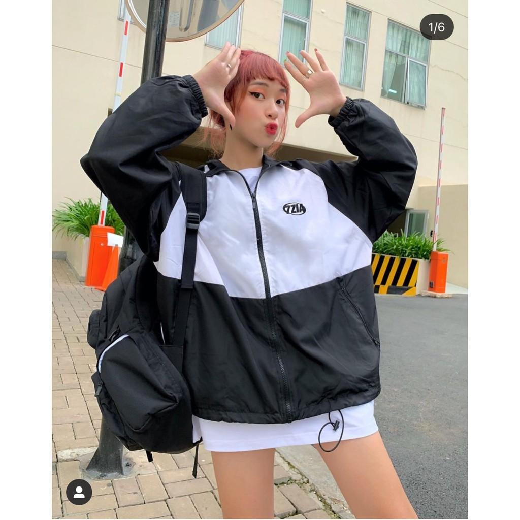 Áo Khoác Dù Nam Nữ Unisex - Áo Khoác Jacket Bombers 7ZIA Có Form Rộng XL - LP.STORE