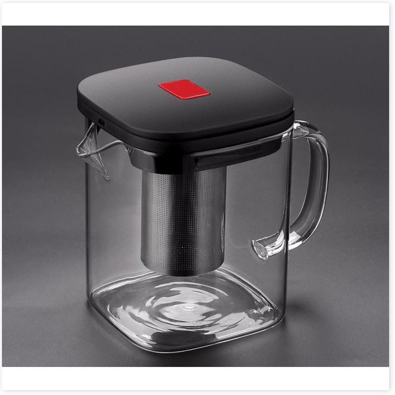 Bình pha trà thỏi lọc Borosilicate phong cách Nhật Bản cao cấp