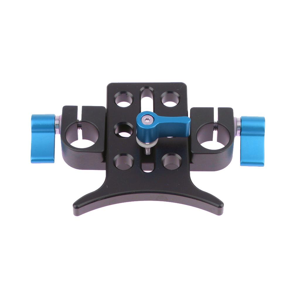 Lens Support Holder Bracket Rod Clamp For 15mm Rod Support Rail Rig