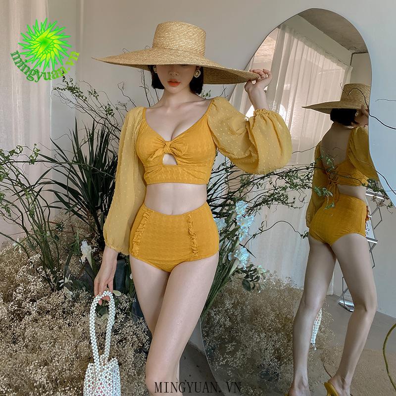 Bộ Đồ Bơi Một Mảnh Lưng Cao Gợi Cảm Cho Nữ