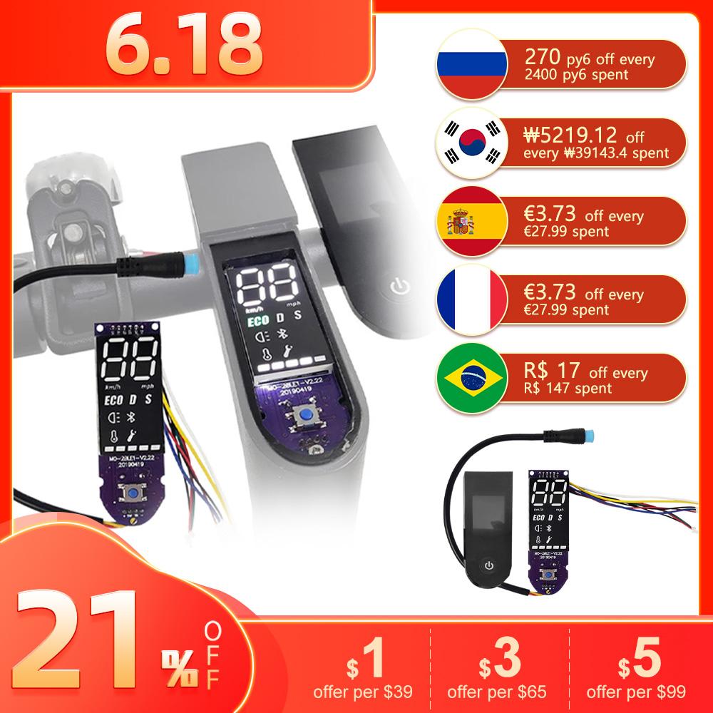 Nâng cấp M365 Pro Bảng điều khiển cho Xiaomi M365 Scooter BT Bảng mạch W/Màn hình cho Xiaomi M365 Scooter M365 Pro Phụ kiện Color: Set 2