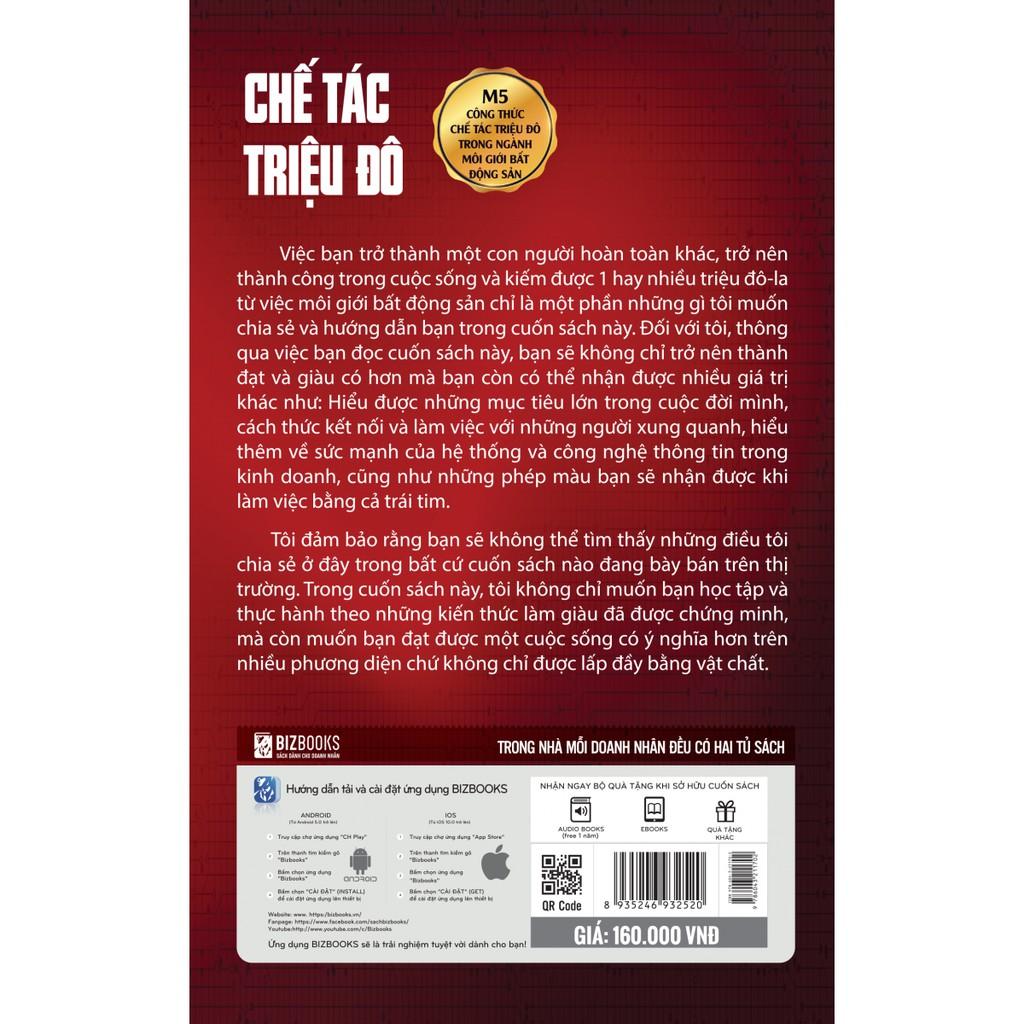 Sách - Chế Tác Triệu Đô - M5 Công Thức Chế Tác Triệu Đô Trong Ngành Môi Giới Bất Động Sản