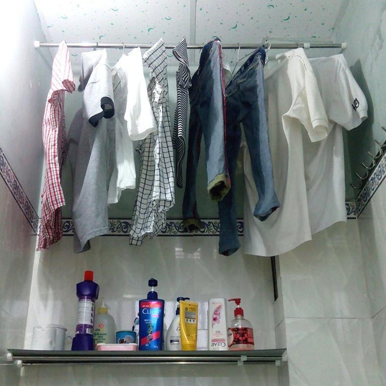 Size N2 - Cây treo rèm thông minh Không Cần khoan vít, Thanh treo đa năng Nissin