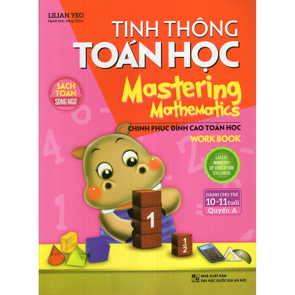 Sách- Combo Mastering Mathematics Tinh Thông Toán Học Dành Cho Trẻ 10 - 11 Tuổi Quyển A + B