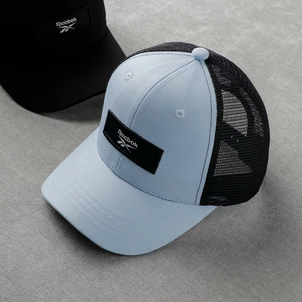 (Hàng VNXK) Mũ lưỡi trai, nón kết Bít Đuôi REE.BOK vải Kaki phối lưới thời trang (Ảnh thật)