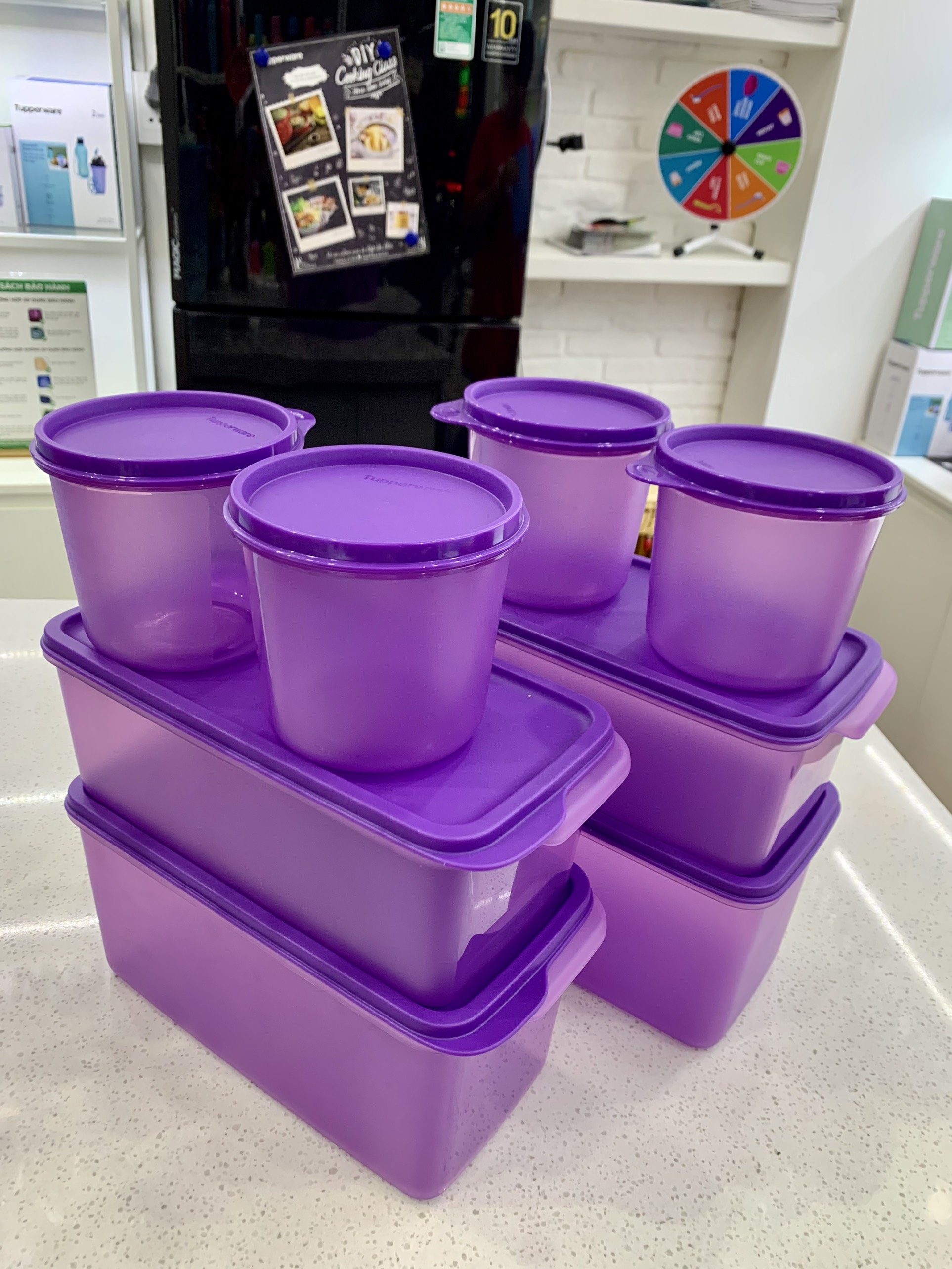 Bộ hộp Bảo quản thực phẩm Tupperware Freshness Collection