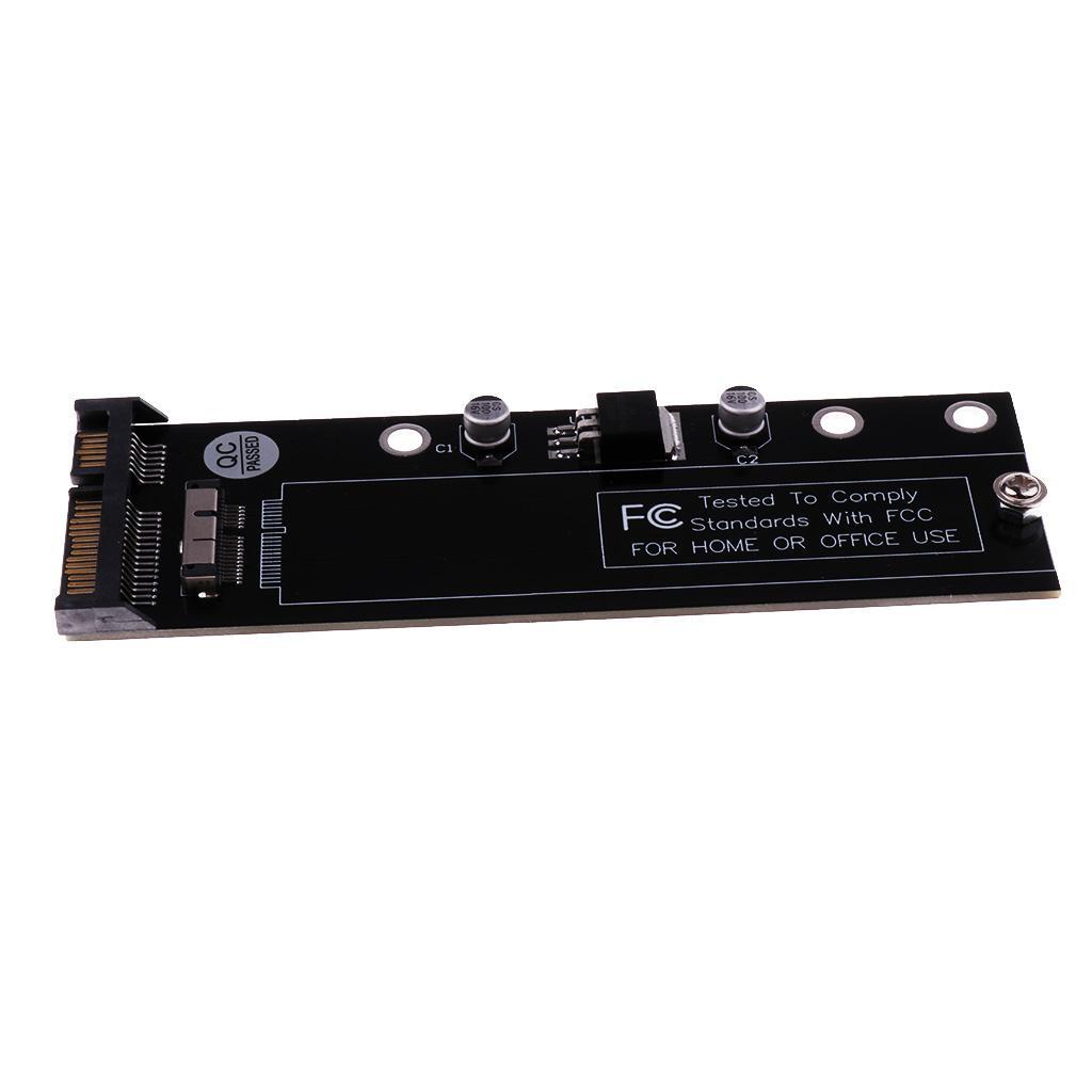 2Pieces 6+12pin SSD to 22Pin SATA Converter Adapter Card for 2010 2011 MacBook Air