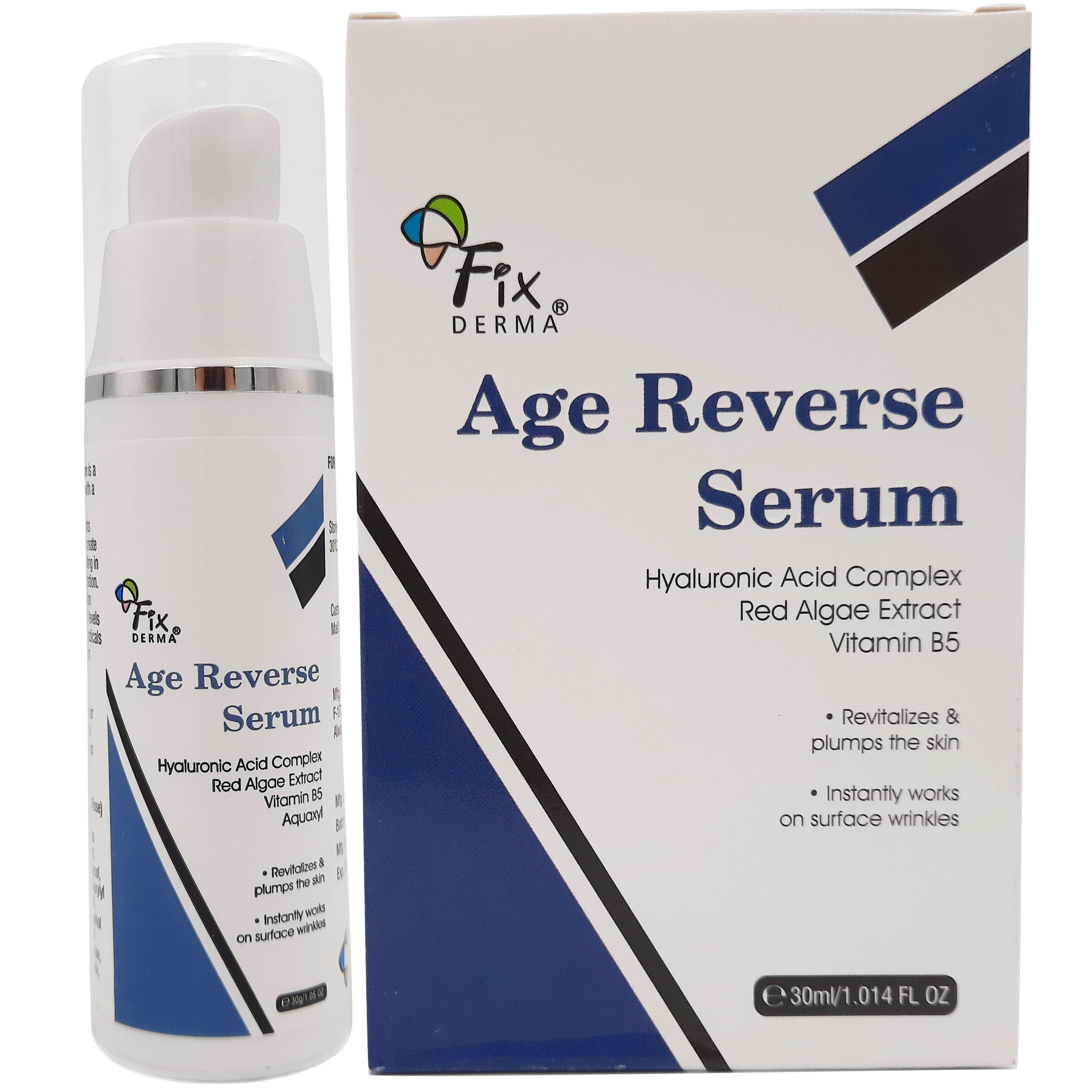Serum Phục Hồi Da FIXDERMA Age Reverse Chống Lão Hóa Tái Tạo Da Giúp Da Săn Chắc Và Thu Nhỏ Lỗ Chân Lông 30ml - Hùng Lợi
