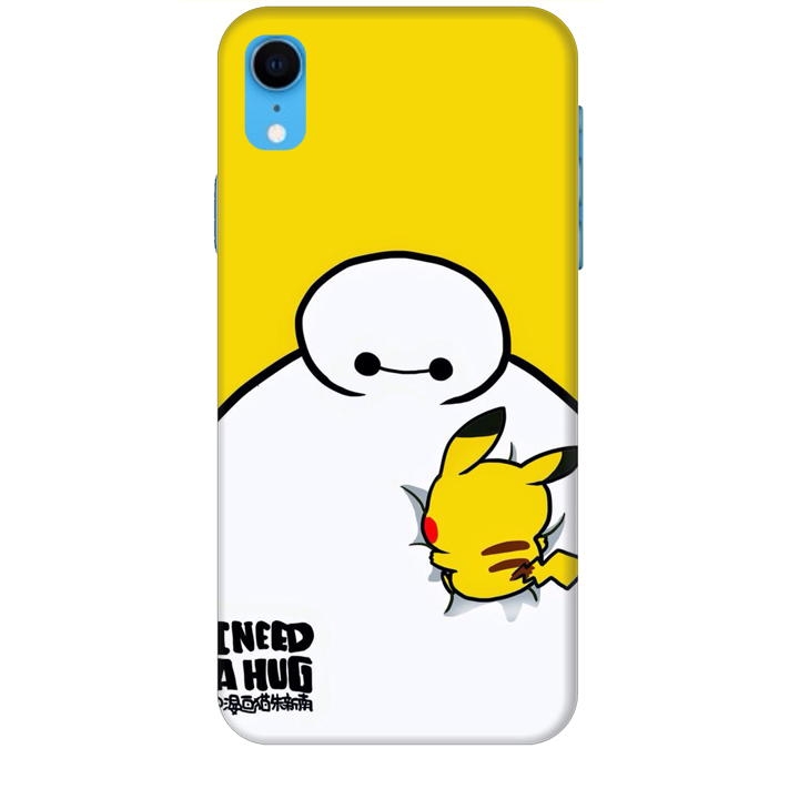 Ốp lưng dành cho điện thoại IPHONE XR hình Big Hero Pikachu
