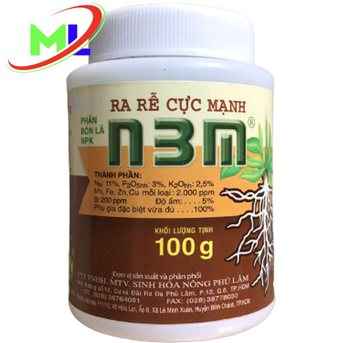 Siêu kích rễ N3M kích ra rễ hủ 100gr