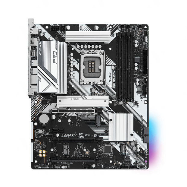 Mainboard Asrock B760M Pro RS/D4 WiFi (Intel B760, LGA1700, 4x DDR4 128GB, M-ATX) - Hàng Chính Hãng