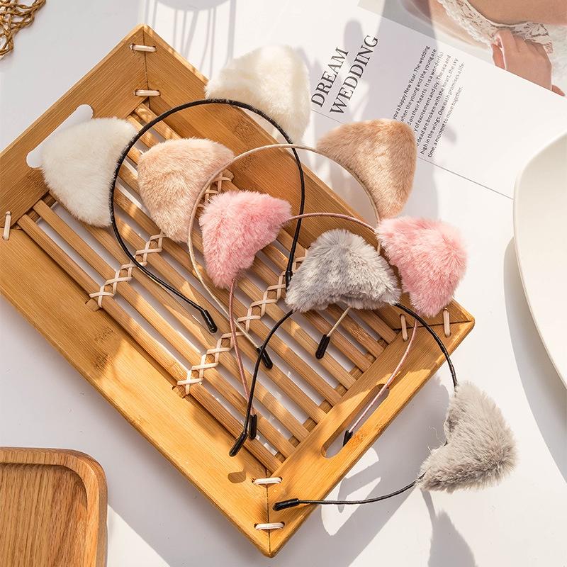 Băng Đô Bờm Cài Tóc Tai Mèo 4 Màu Siêu Xinh Thời Trang Cho Bạn Nữ Mainia Shop