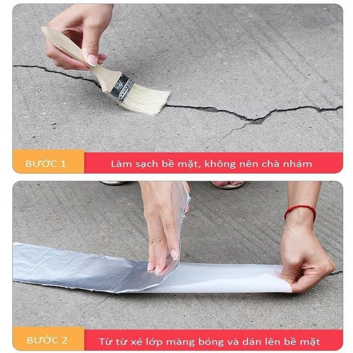 Băng Keo Siêu Dính Chống Thấm Dột Nhà Và Chịu Nhiệt WaterProof Nhật Bản