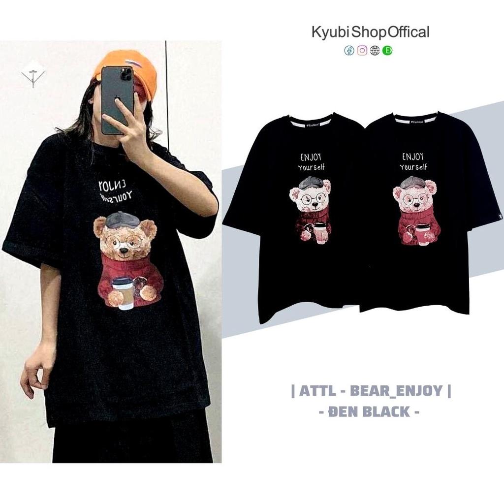 Áo thun Ulzzang tay lỡ chất cotton phom rộng unisex - Underbroken Tee Tshirt Kyubi ATTL24