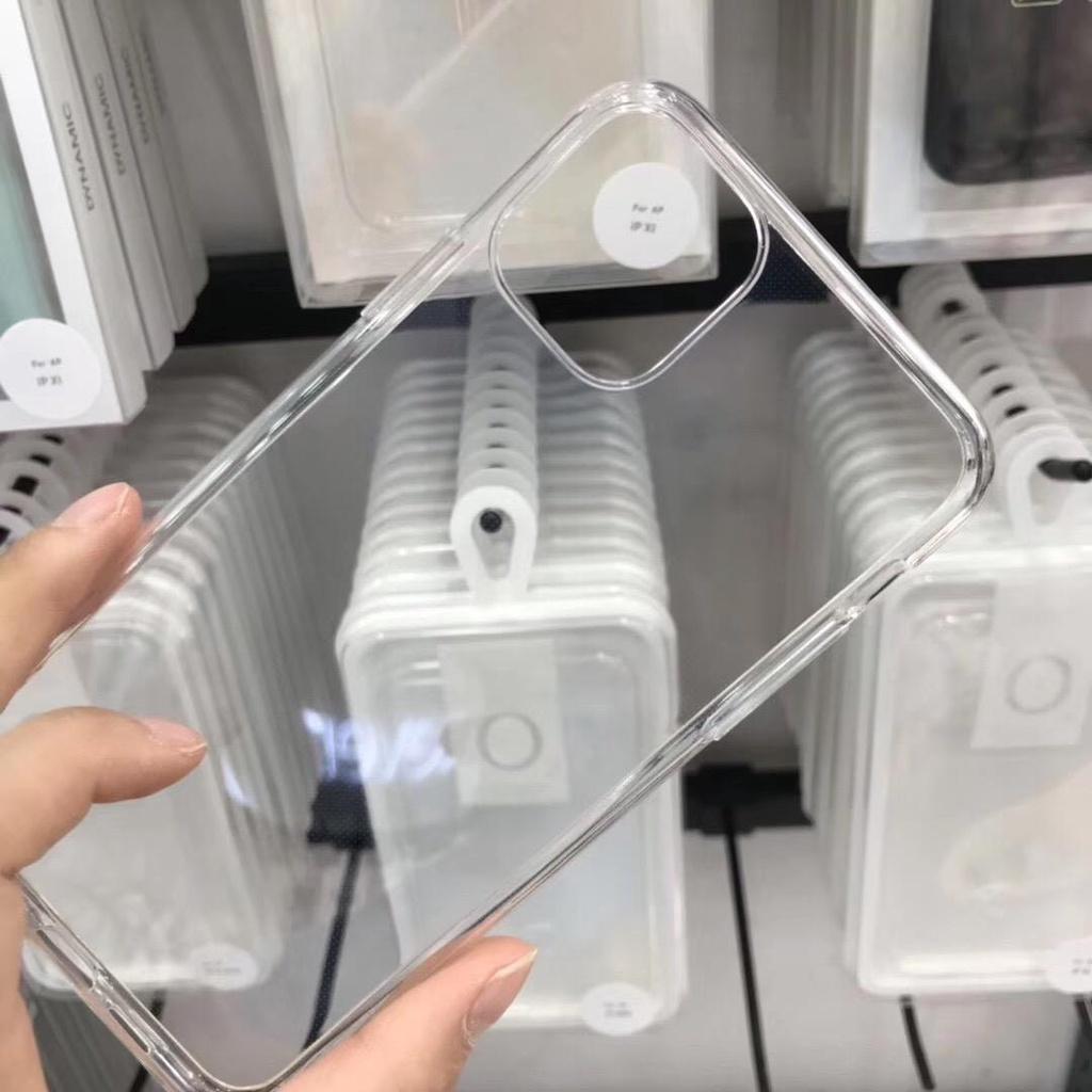 Ốp Lưng Trong Suốt Dẻo Cho Các dòng điện thoại từ IP X đến IP 13 Pro Max