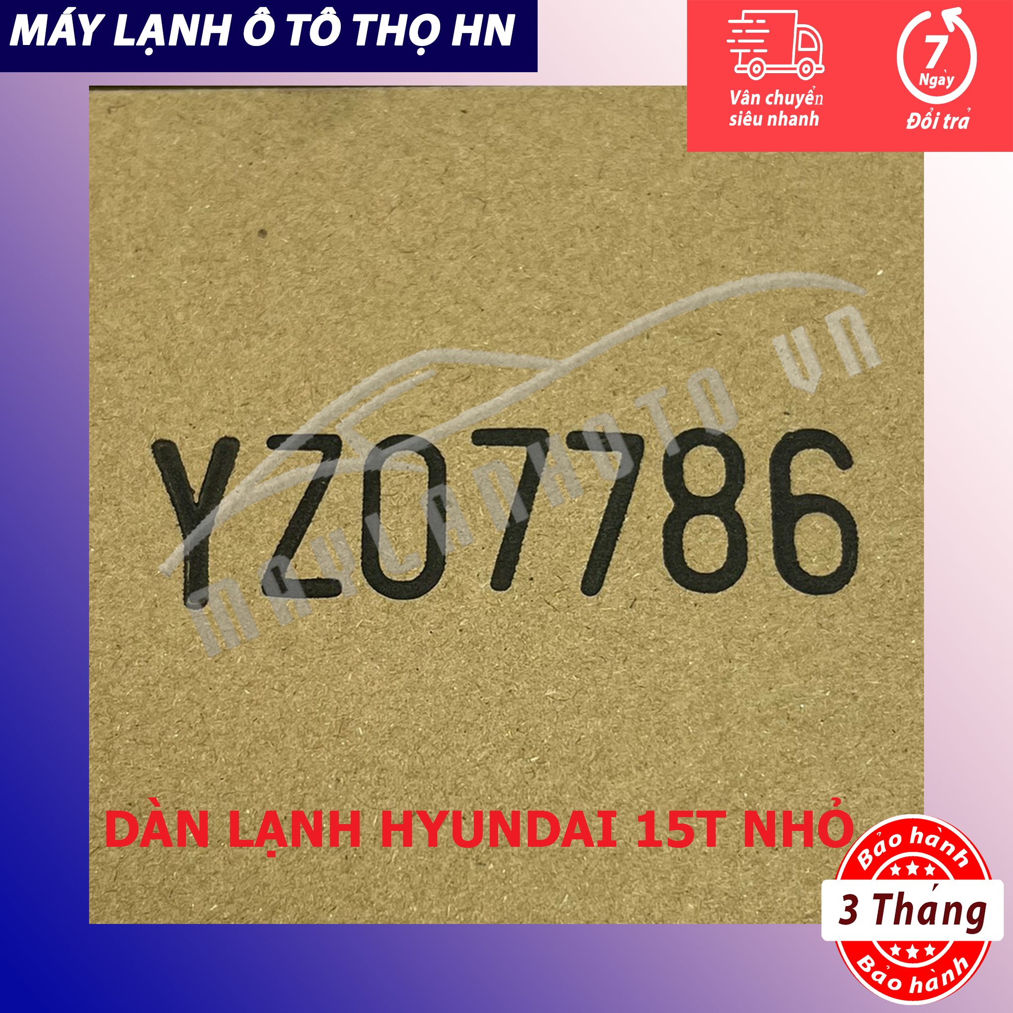 Dàn lạnh Hyundai 15 Tấn nhỏ Hàng HBS Trung Quốc
