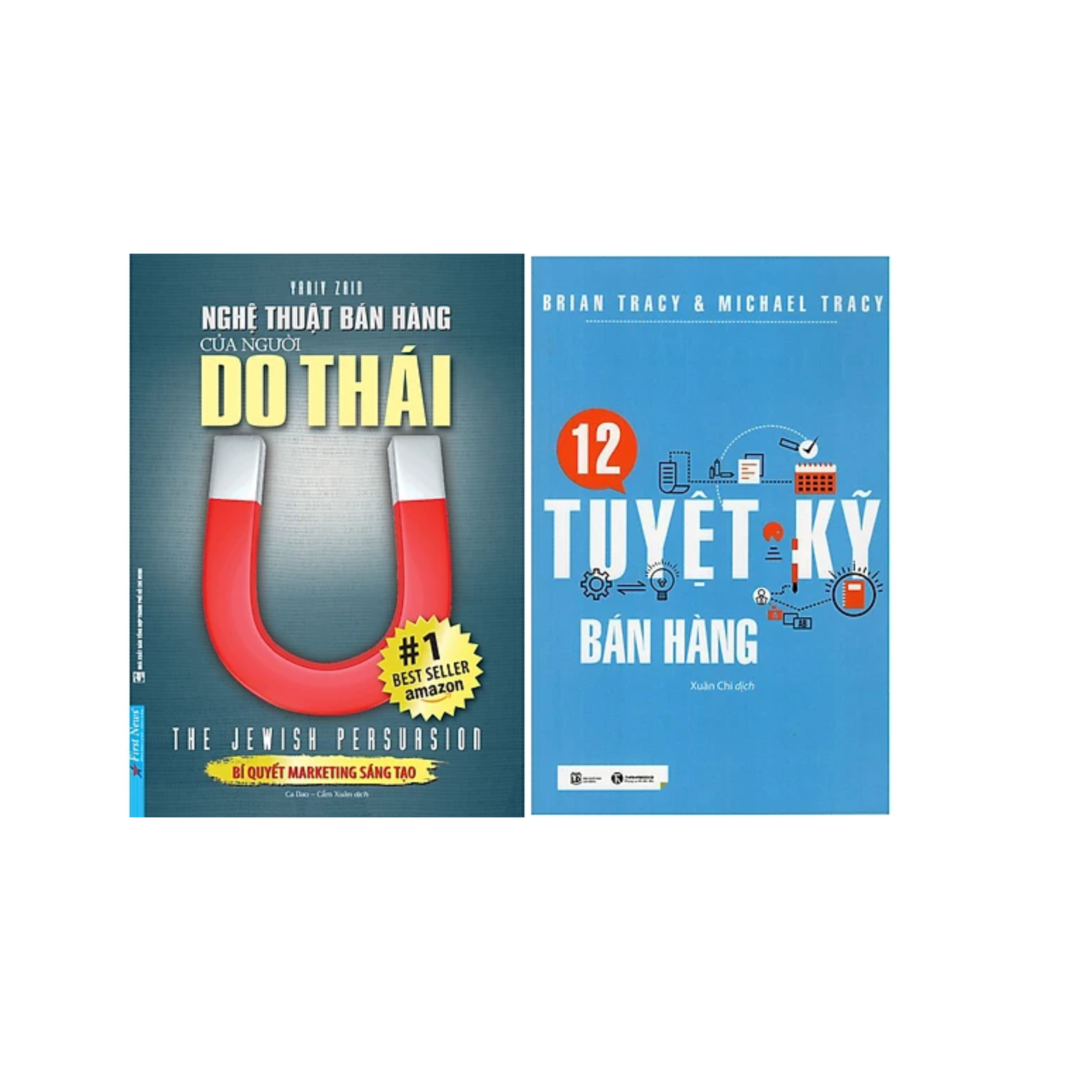 Combo 2Q Marketing - Bán Hàng : 12 Tuyệt Kỹ Bán Hàng + Nghệ Thuật Bán Hàng Của Người Do Thái (Tái Bản 2020)