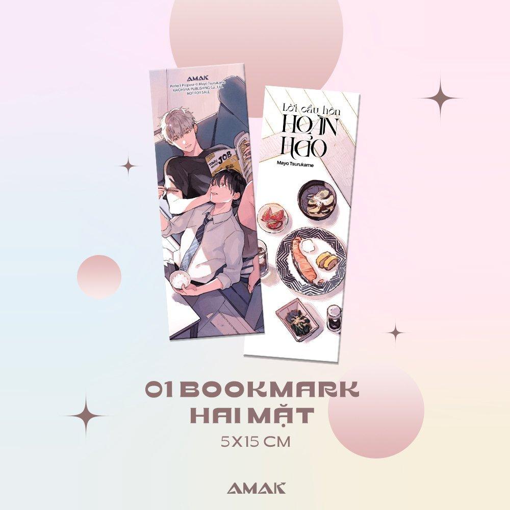 Truyện tranh Lời cầu hôn hoàn hảo - Tặng kèm Bookmark + Postcard - Boys Love - AMAK