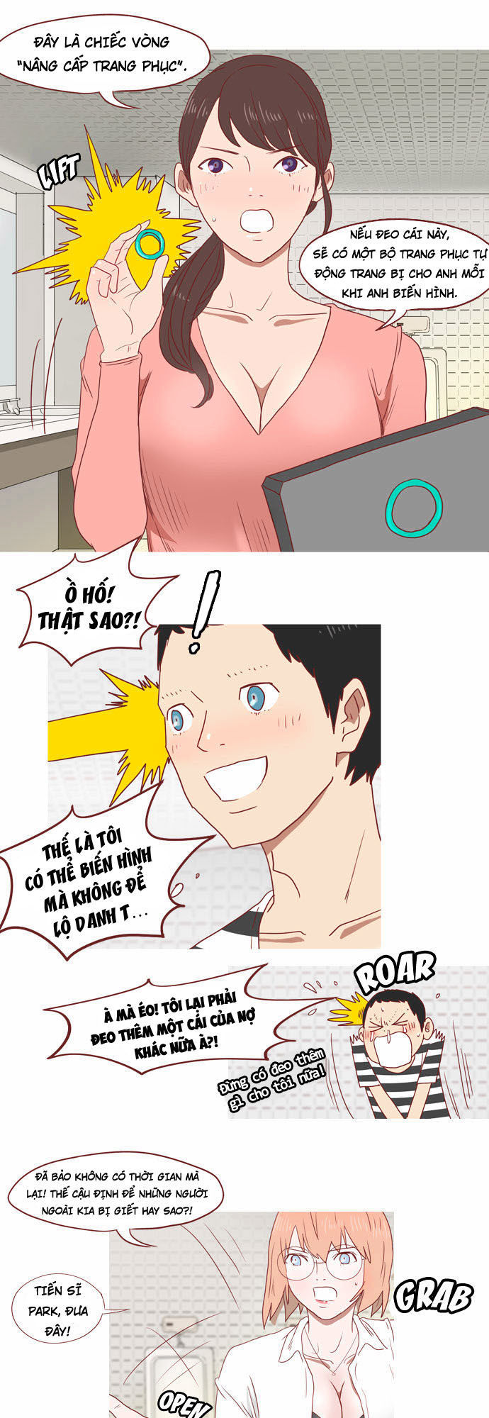 siêu nhân tinh trùng chapter 6 8