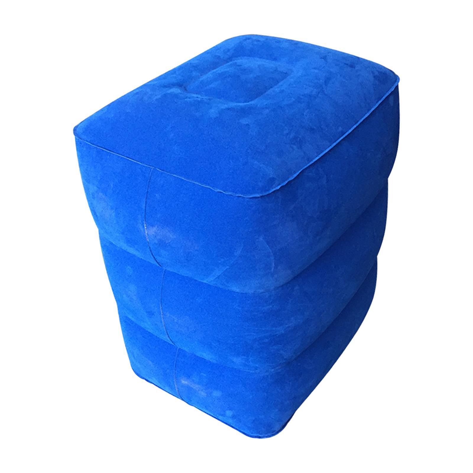 Travel Footrest Pillow Relax Inflatable feet pillow for Camping Cars Travel